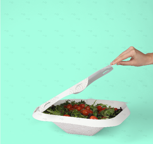 Milano Bowl Set - SOFT GREY WAVE